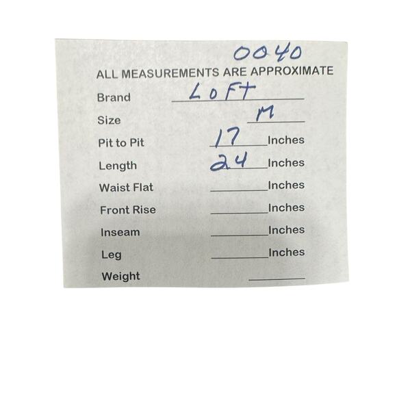 NEW LOFT Women's Multicolor Striped Long Sleeve Knit Pullover Jumper Sweater M - Picture 7 of 7